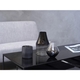 Pomax Vase GHINCHO (Ø12x14,5cm) - gris/noir/blanc (00)