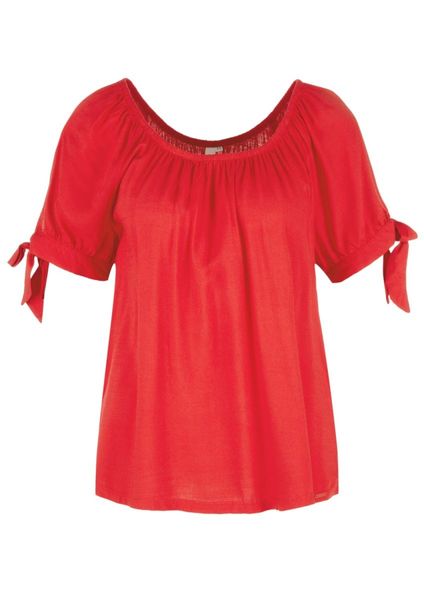 Q/S designed by Carmen blouse - red (3116)