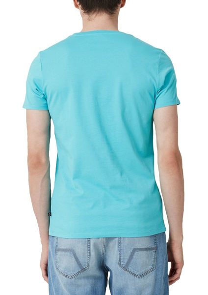 Q/S designed by T-Shirt - grün/blau (6225)