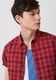 Q/S designed by Extra Slim Fit: chemise à manches courtes - rouge (45N0)