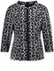 Gerry Weber Collection Blouse top with animal print - black/gray/brown (05112)