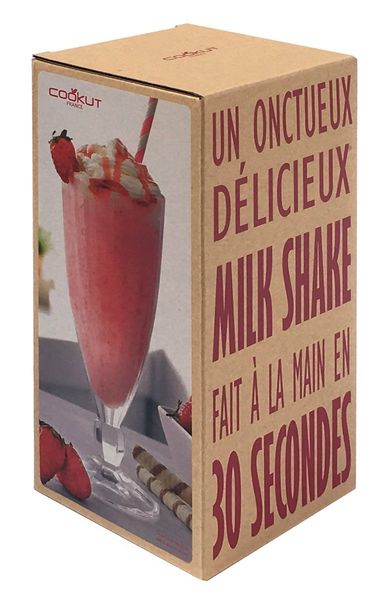 Cookut Shaker - Milkshake - brun/rouge (00)