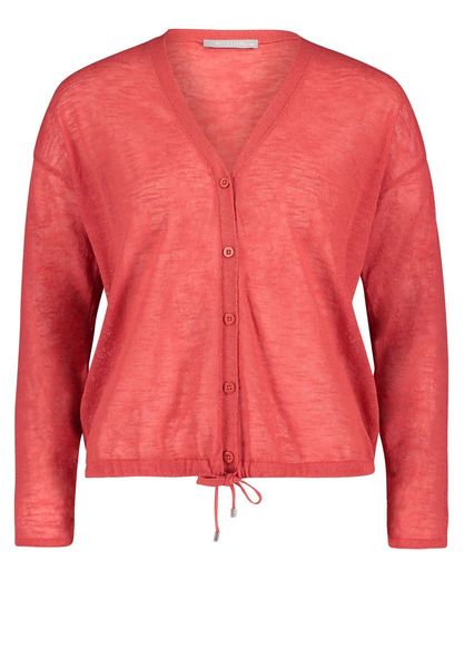 Betty & Co Fine knit cardigan - red (4430)