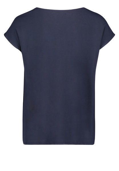 Betty & Co T-shirt patchwork - bleu (8815)