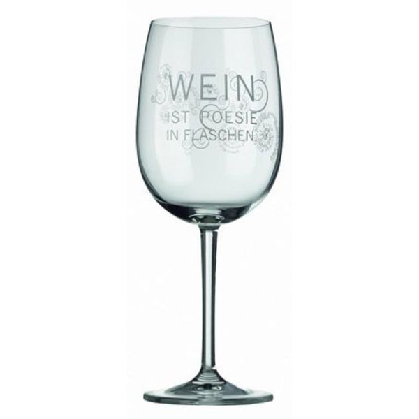 Räder Red wine glass (Ø9x22cm) - white (NC)