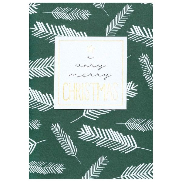 Räder Christmas greeting card - green (NC)