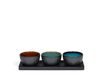 Bitz Bowls - Set - blue/brown/gray/green (00)