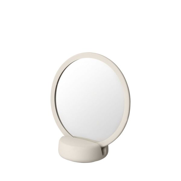 Blomus Miroir cosmétique SONO (18,5x17x9cm) - blanc (00)