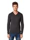 Tom Tailor Simple knitted jumper - black/gray (10617)