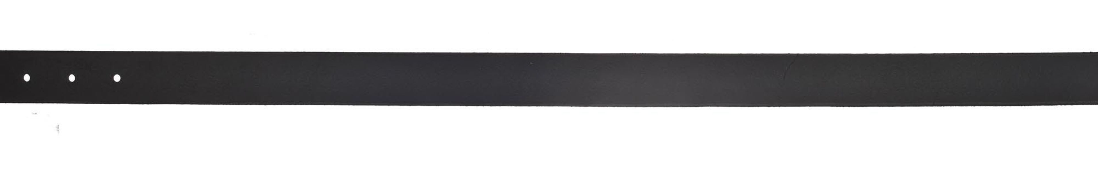 Vanzetti Ceinture en cuir - noir (0790)