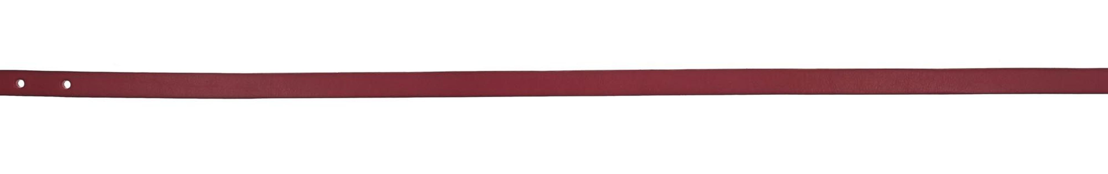 Vanzetti Ceinture en cuir - rouge (0350)