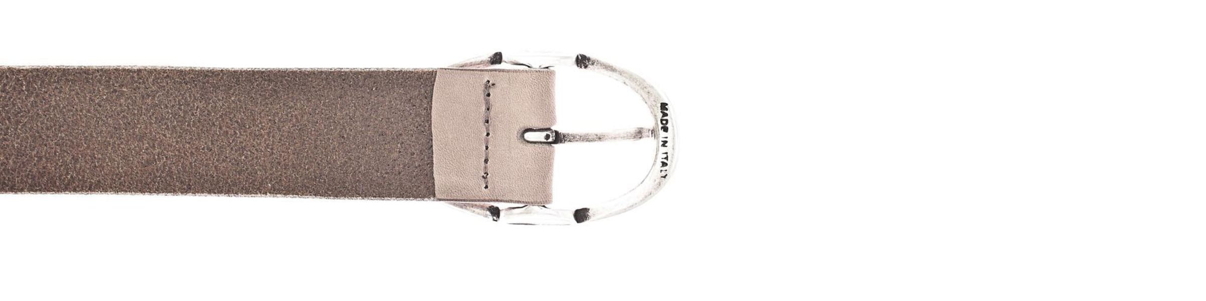 Vanzetti Leather belt - beige (0623)