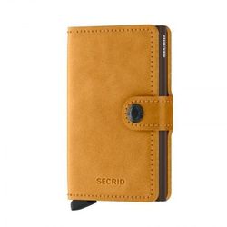 Secrid Mini Wallet (65x102x21mm) - yellow (OCHRE)