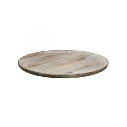 Pomax Plateau en bois (Ø32x1,6cm) - beige (NAT)