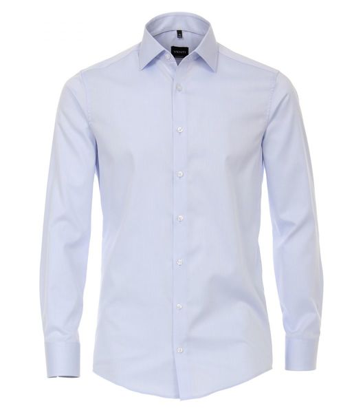 Venti Modern Fit: chemise à manches longues - bleu (102)