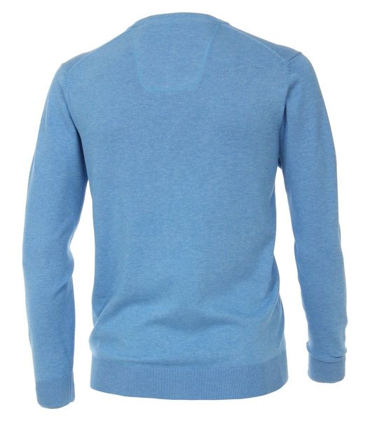 Casamoda V-neck jumper - blue (127)