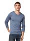 Tom Tailor Pull simple en tricot - bleu (18964)