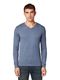 Tom Tailor Simple knitted jumper - blue (18964)