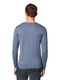 Tom Tailor Pull simple en tricot - bleu (18964)