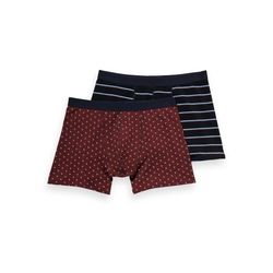 Scotch & Soda Boxer shorts in pack of 2 - black/red (219)