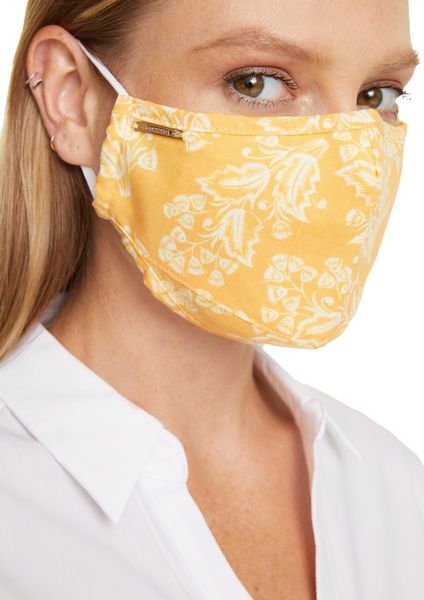 comma Mouth and nose mask - yellow (14F2)