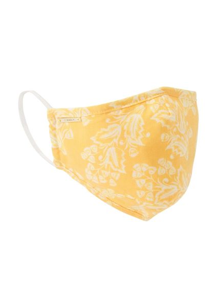 comma Mouth and nose mask - yellow (14F2)