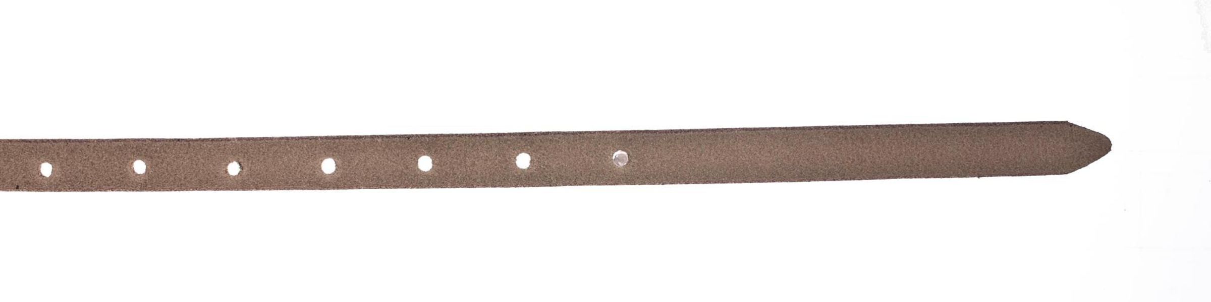 Vanzetti Leather belt - gray (0150)