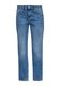 s.Oliver Red Label Regular fit : straight leg jean - Karolin - bleu (53Z6)