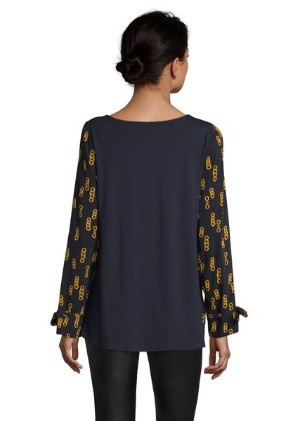 Betty Barclay Overblouse - blue/yellow (8821)