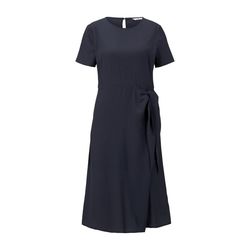 Tom Tailor Kleid mit Zierknoten - blau (10668)