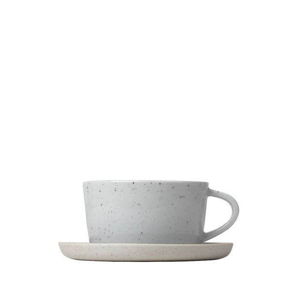 Blomus Set de tasses à café (Ø8,5x5cm) - Sablo - beige/gris (00)