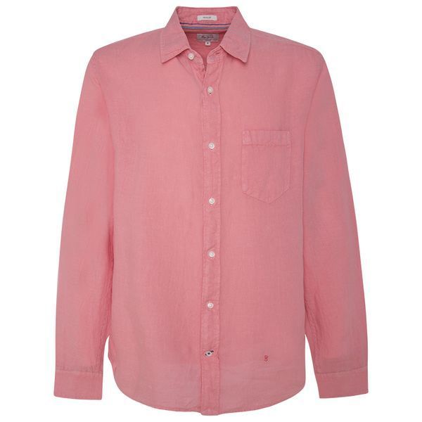 Pepe Jeans London Regular Fit: chemise à manches longues - rose (189)