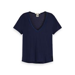 Maison Scotch Shirt en coton - bleu (0004)