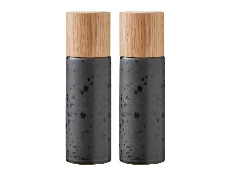 Bitz Salt & Pepper grinders (Set) - brown/black (00)