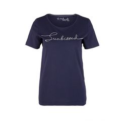 s.Oliver Red Label T-shirt en jersey avec imprimé - bleu (58D0)