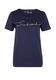 s.Oliver Red Label Jersey T-shirt with print - blue (58D0)