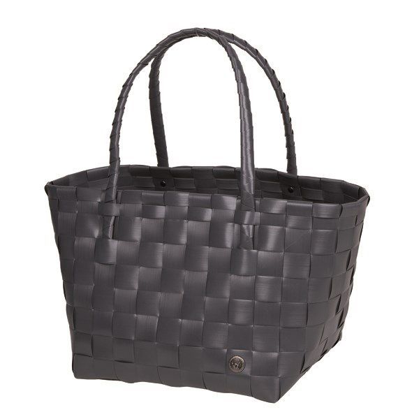 Handed by Recycled plastic shopper - Paris - gray (97)