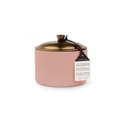 Paddywax Scented candle - Rosewood & Patchouli - pink (00)