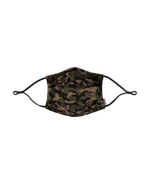 WOUF Face mask Camouflage - brown/green/black (00)