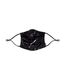 WOUF Face mask BLACK MARBLE - black (00)