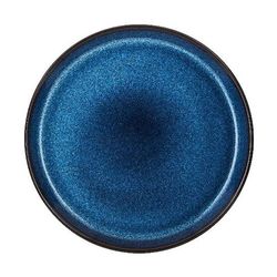 Bitz Dessert plate (Ø21cm) - gray/blue (00)