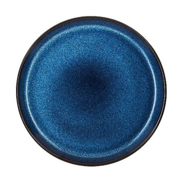Bitz Dessert plate (Ø21cm) - gray/blue (00)