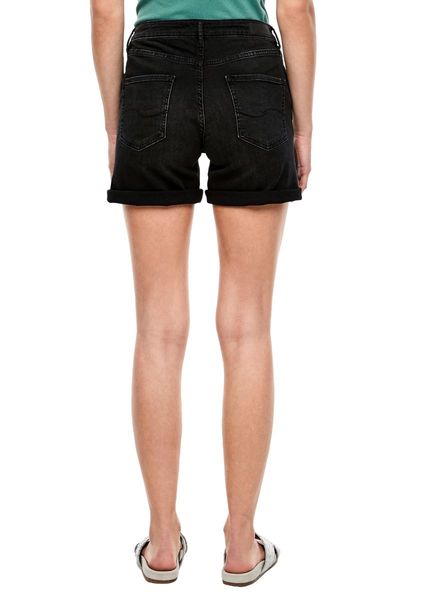 Q/S designed by Regular Fit: denim shorts - gray (95Z4)