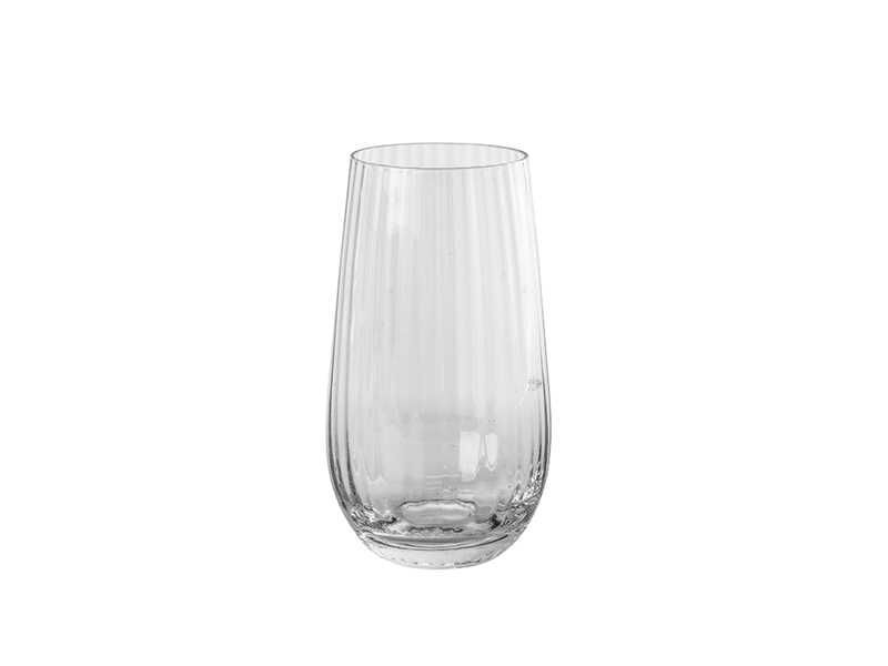 Broste Copenhagen Glas (Ø8,5x15cm) - weiß (00)