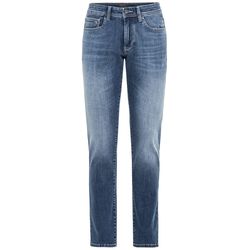 Camel active Modern slim fit: 5-pocket jeans - Madison - blue (84)