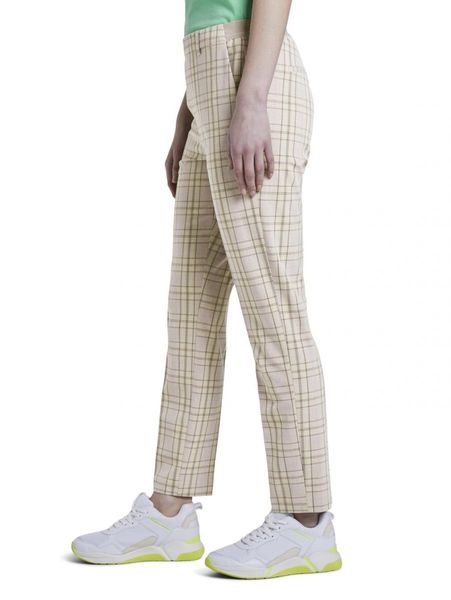Tom Tailor Denim Pantalon chino à carreaux - beige (21459)