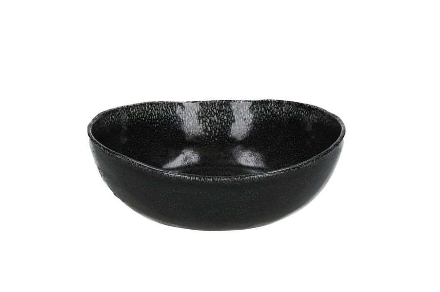 Pomax Soup plate PORCELINO EXPERIENCE (Ø20x6cm) - black (BLA)