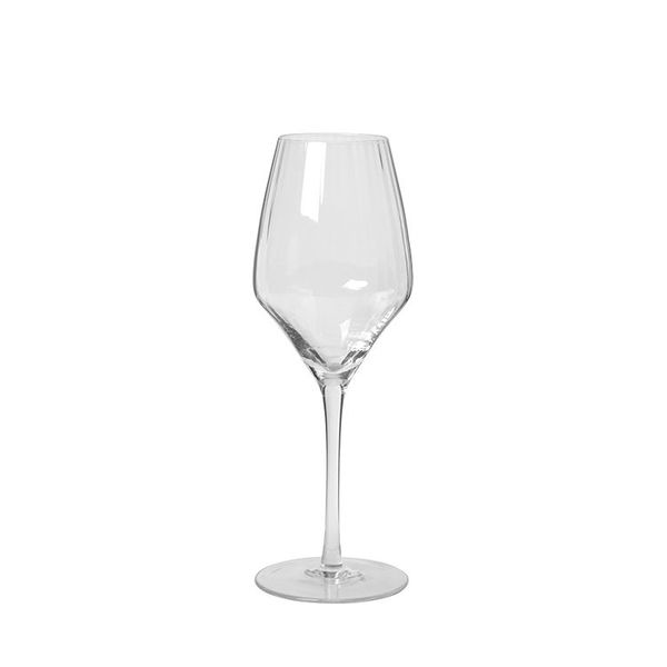 Broste Copenhagen White wine glass SANDVIG - white (00)