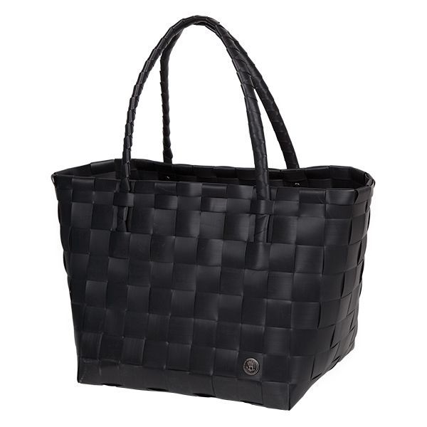 Handed by Recycled plastic shopper - Paris - black (99)
