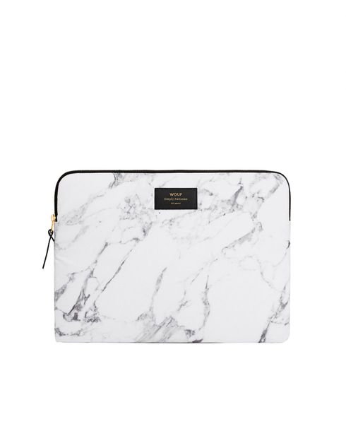 WOUF Laptop sleeve MARBLE 15" - white (00)